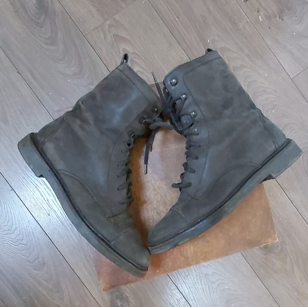 Timberland waterproof leather boots